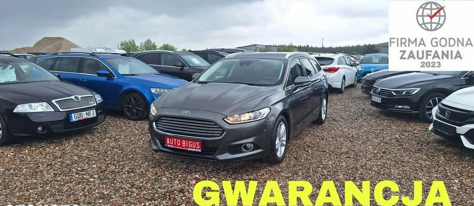 ford mondeo Ford Mondeo cena 53900 przebieg: 163000, rok produkcji 2017 z Zgorzelec